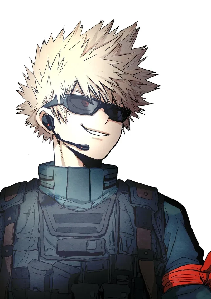 Bakugou official art hé lộ khí chất bá đạo chính hiệu