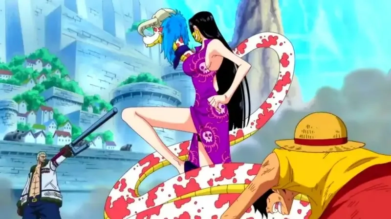 Hình của Boa Hancock đậm khí chất nữ hoàng rắn