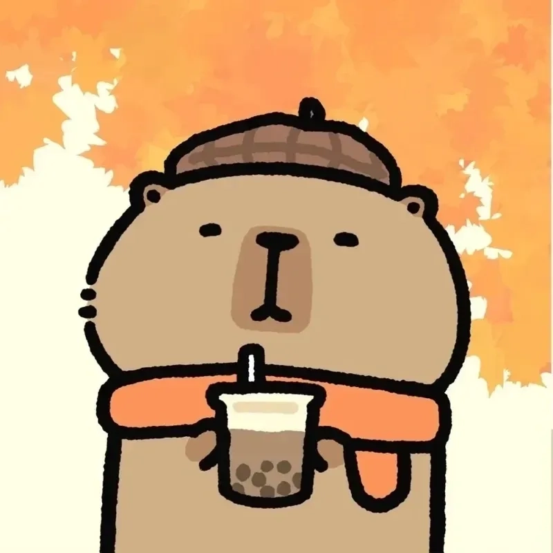 Capybara meme gif chuyển động khiến mood tăng vọt