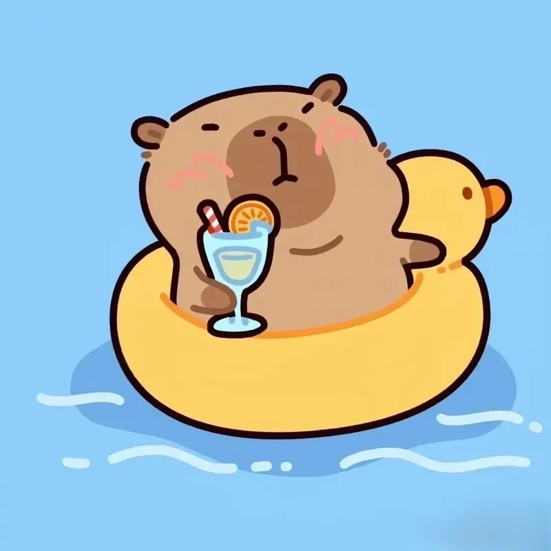 Angry capybara meme khi bạn mất đồ ăn vặt