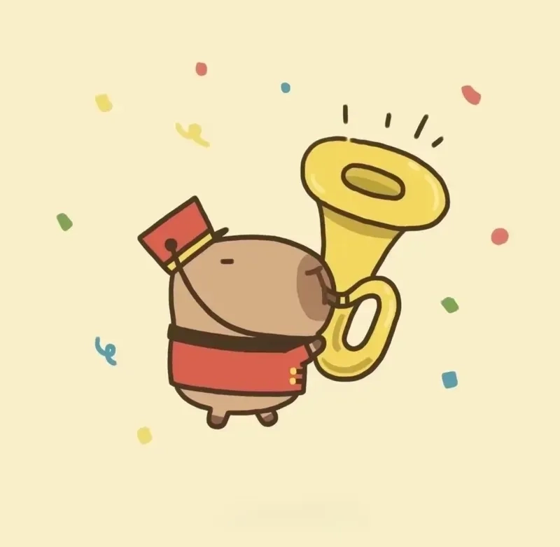 Anime capybara meme với đôi mắt biết nói chuyện