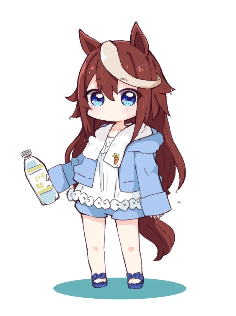 Hình ảnh chibi nữ ngầu thể hiện sự mạnh mẽ cá tính