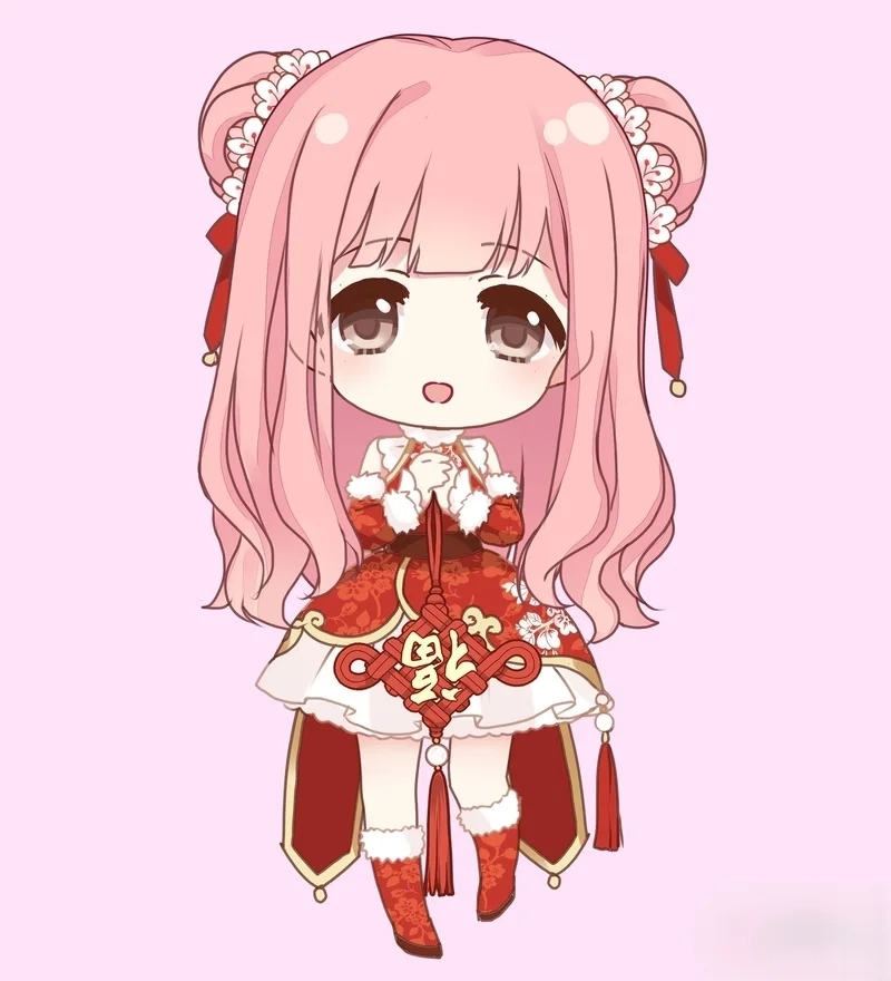 Chibi nữ ngầu với tạo hình lạnh lùng sắc sảo