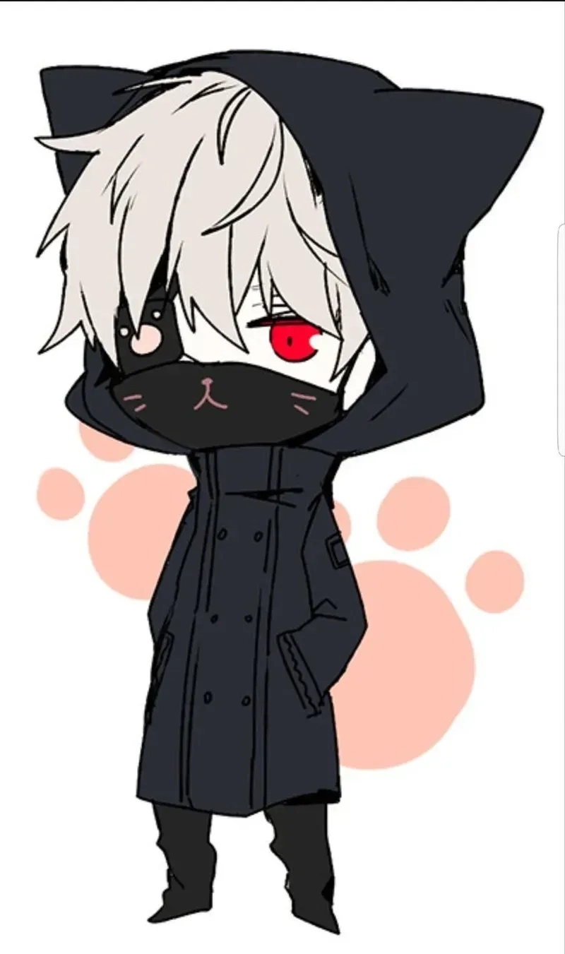 Ảnh chibi ngầu thể hiện khí chất không thể trộn lẫn