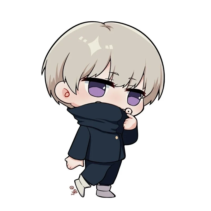 Ảnh chibi cute ngầu tạo hình cá tính mạnh mẽ