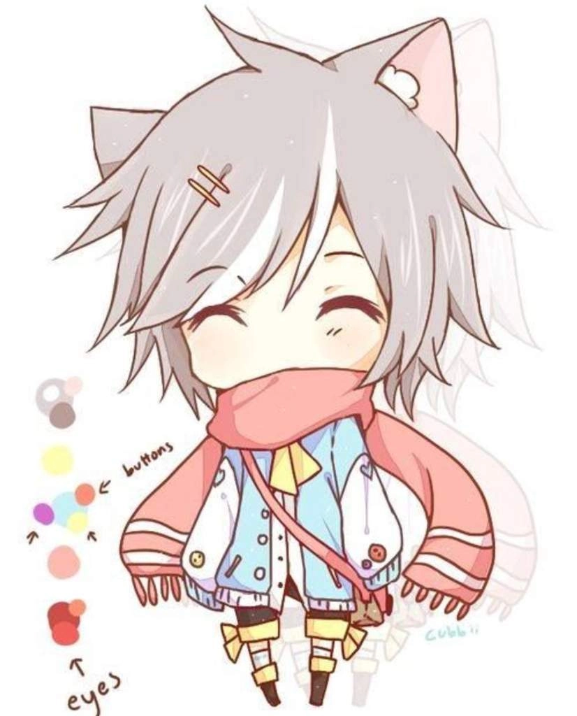 Dễ thương cute anime chibi trong từng biểu cảm