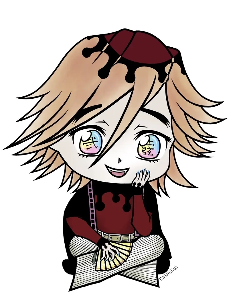 Douma chibi manga giữ nguyên vẻ kỳ quái đặc trưng