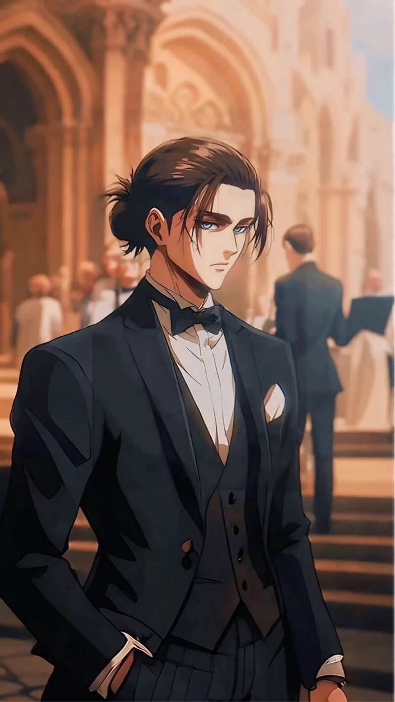 Style tóc ấn tượng từ Eren hairstyle