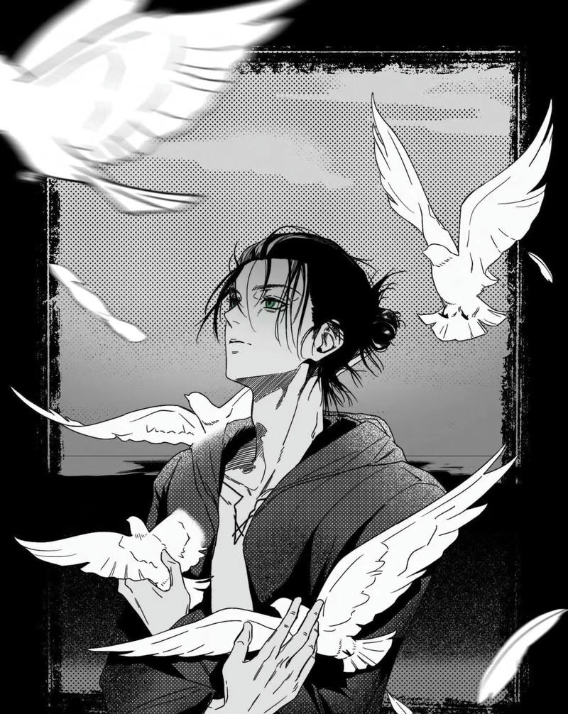 Avatar Eren Jaeger đầy giận dữ và quyết liệt