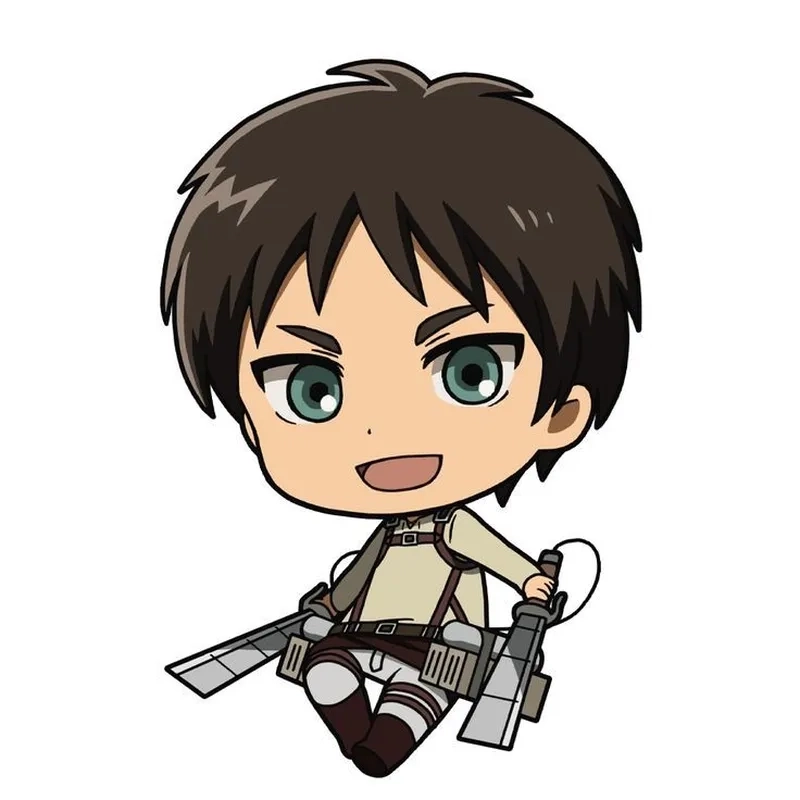 Hình ảnh cute lạc lối của Eren chibi