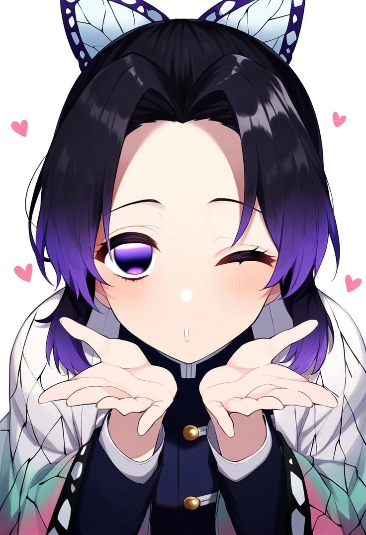 Shinobu cute fanart khiến người xem xao xuyến khôn nguôi