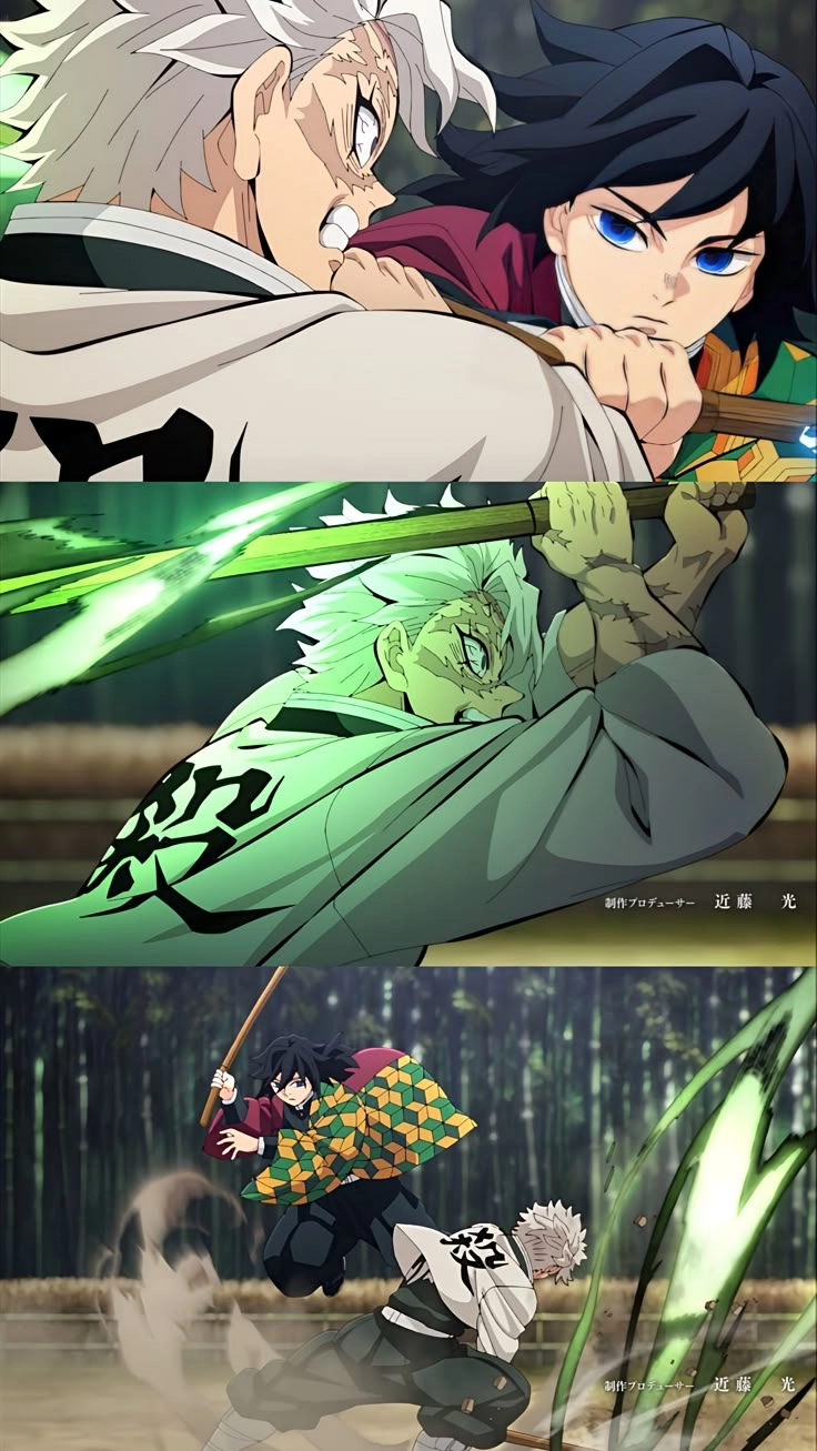 Levi as Giyuu crossover hai chiến binh ngầu