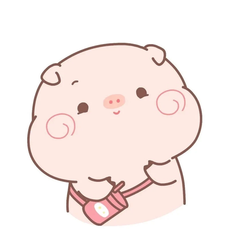 Hình heo chibi được yêu thích bởi nét ngộ nghĩnh