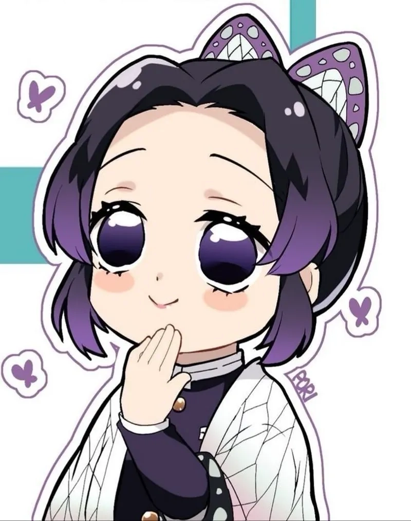 Shinobu chibi manga mang dấu ấn truyện tranh cổ điển