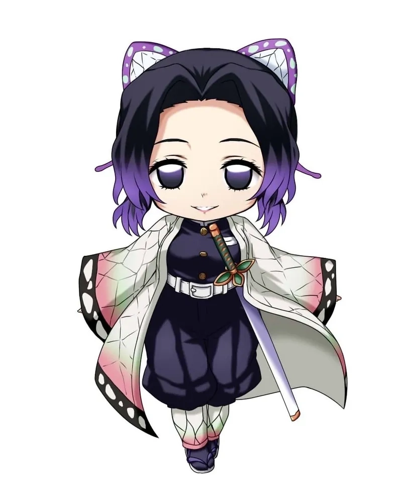 Anime Shinobu chibi được fan yêu thích cuồng nhiệt