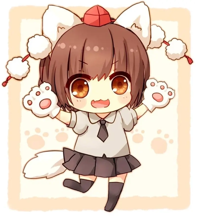 Hình nền cho cute chibi lung linh sắc màu