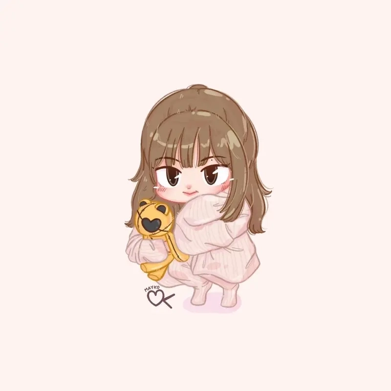 Hình nền dễ thương chibi khiến ai cũng yêu