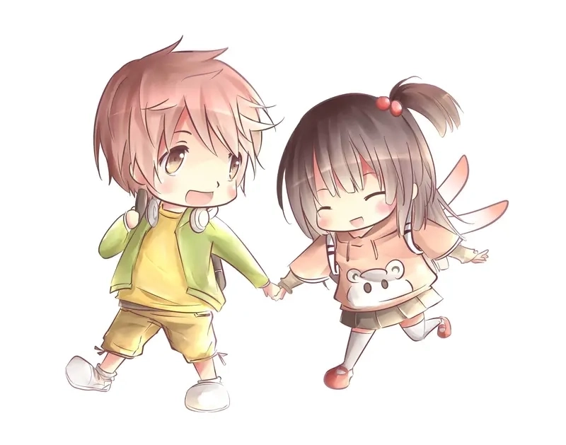 Hình nền đẹp chibi rực rỡ và tinh tế