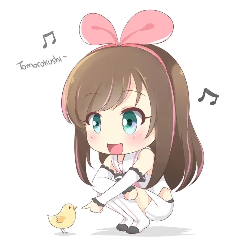 Nền chibi cute mang đến năng lượng tích cực
