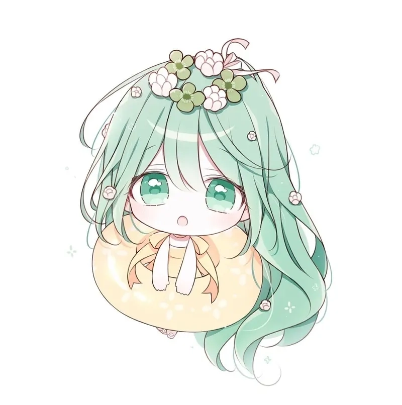 Hình nền điện thoại chibi cute lung linh tinh tế