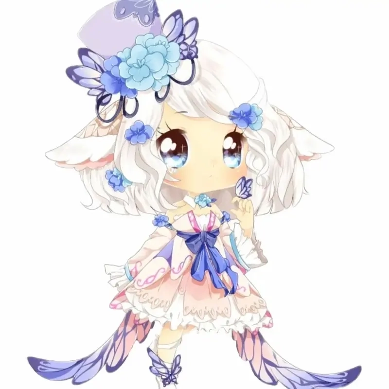 Hình nền điện thoại anime chibi siêu dễ thương