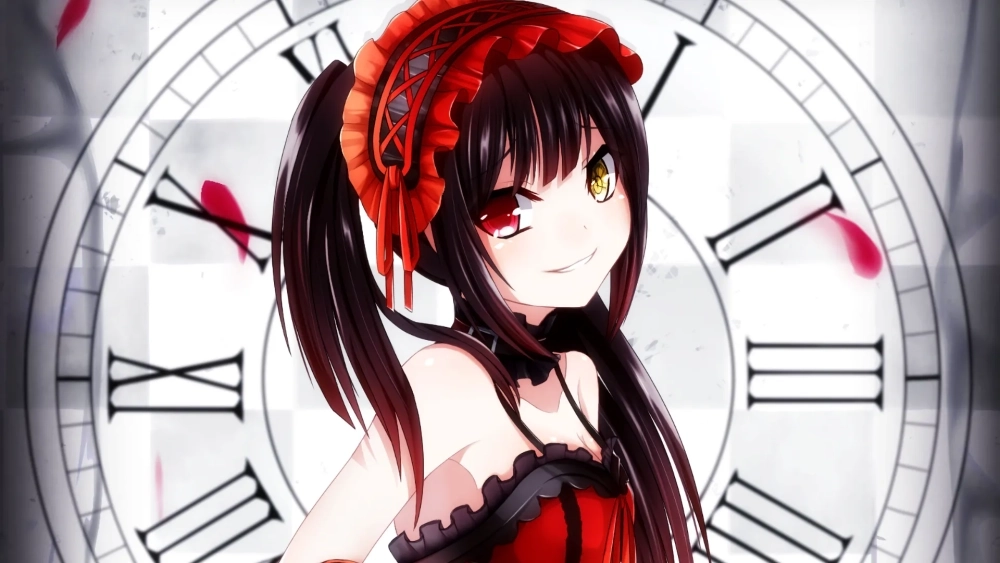 Sắc thái anime chân thật trong hình ảnh kurumi anime