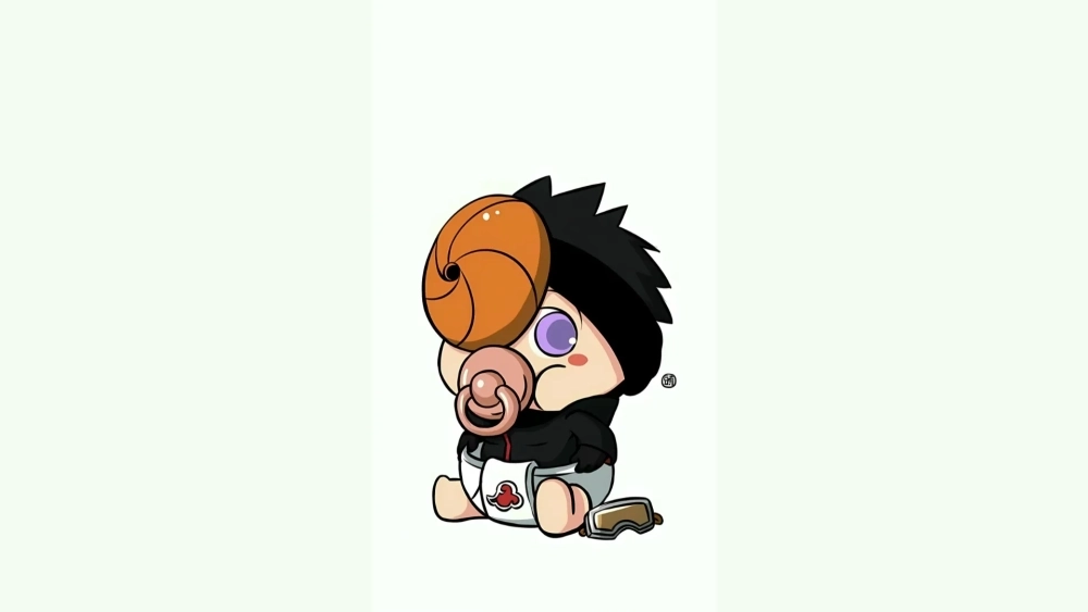 Tải ngay obito chibi wallpaper để màn hình thêm phần đáng yêu