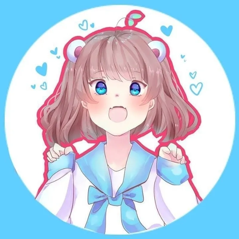 Hình vẽ Simmy cute với phong cách chibi dễ thương