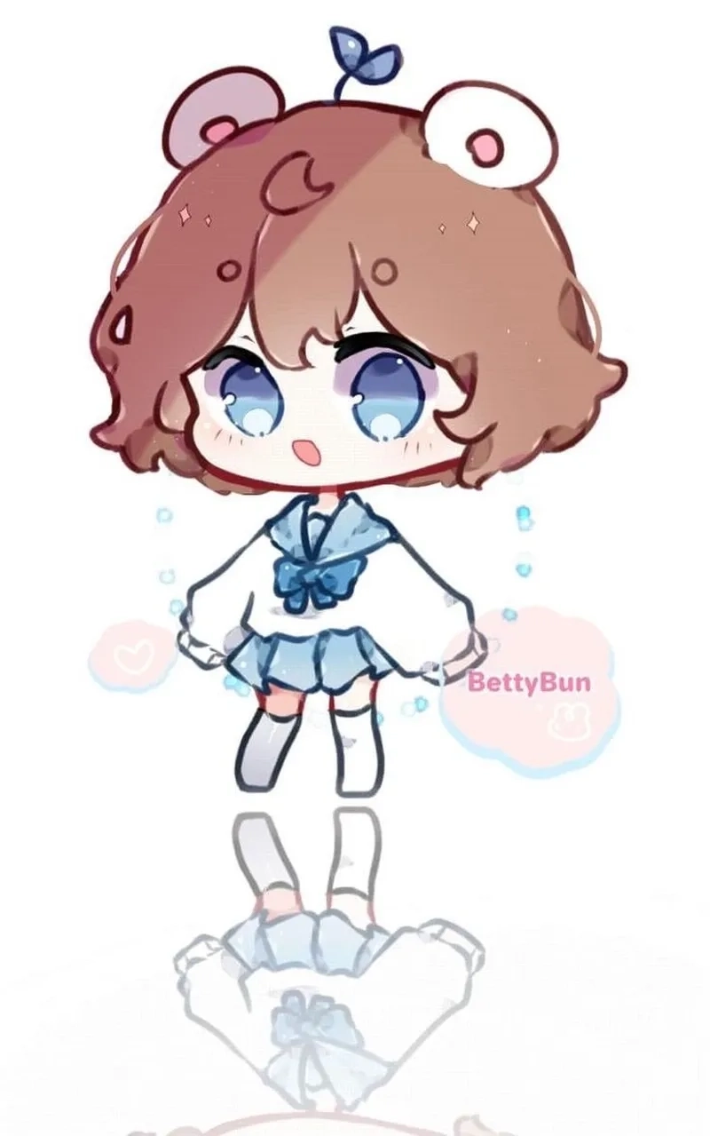 Mèo Simmy anime cute ngập tràn sắc màu tươi tắn