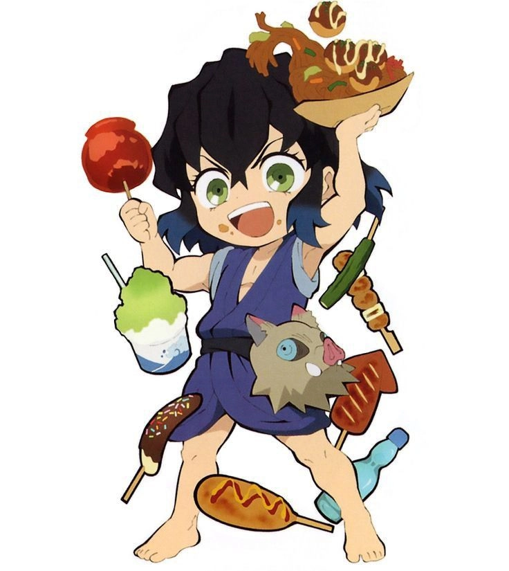 Cute Inosuke chibi khiến người xem “tan chảy” vì thích