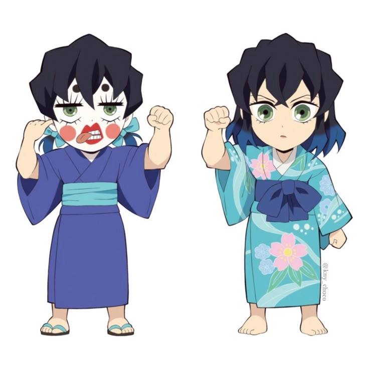 Ảnh Inosuke ngầu lòi với dáng vẻ dũng mãnh chiến binh