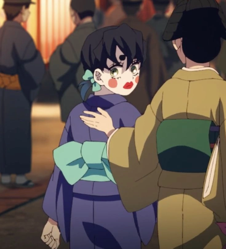 Hình ảnh Inosuke ngầu như bước ra từ trận chiến