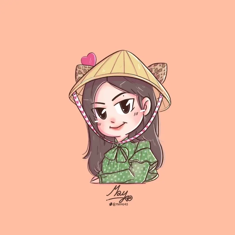 Hình nền Jennie chibi trang trí điện thoại cực yêu