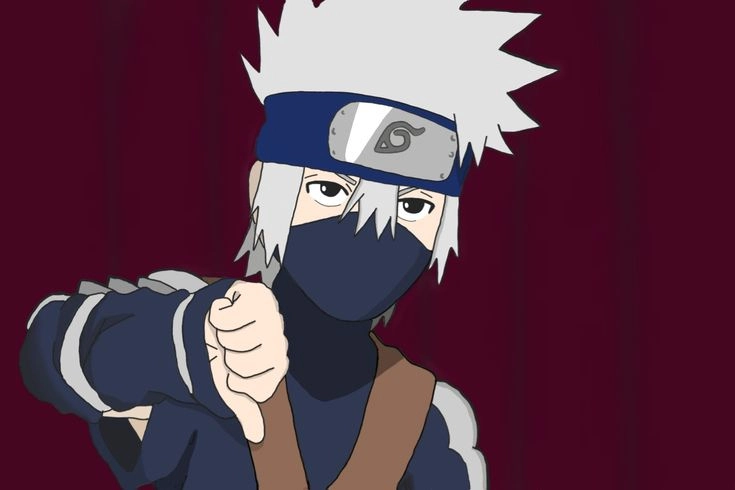 Hình ảnh Kakashi buồn qua ánh mắt chứa trọn nỗi đau