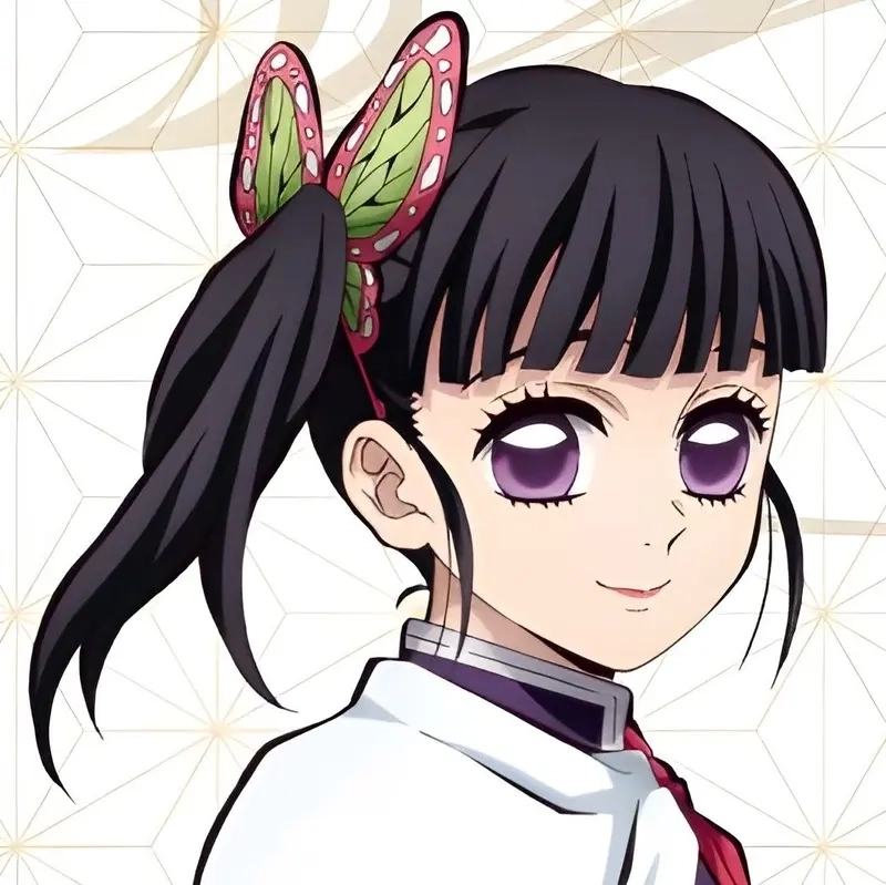 Tsuyuri Kanao chibi cute nổi bật nét thanh tao