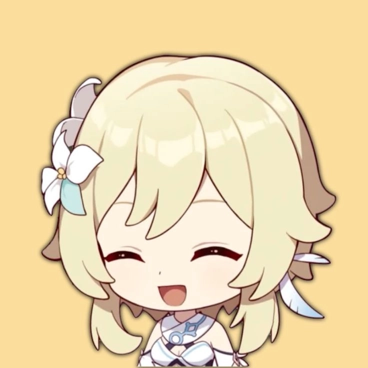 Lumine chibi official bản vẽ gốc tuyệt đẹp