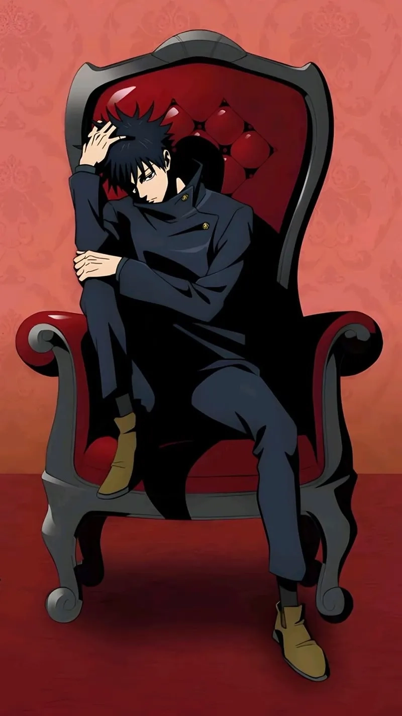 Megumi Fushiguro Roblox avatar chuẩn thần chú bóng tối