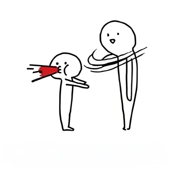 Meme nắm đấm đại diện cho pha bùng nổ cảm xúc