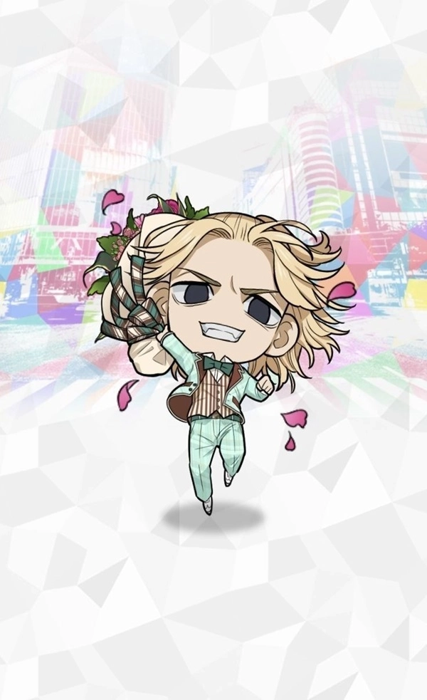 Mikey Bonten chibi phiên bản phản diện