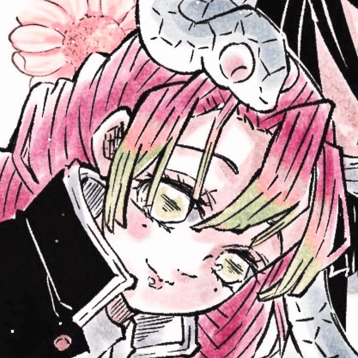 Mitsuri manga color rực rỡ sắc hồng nhẹ nhàng