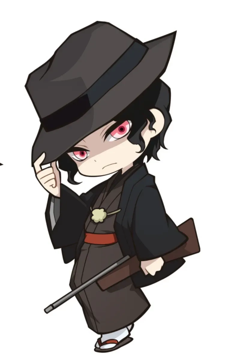 Muzan gacha phiên bản mini dễ thương