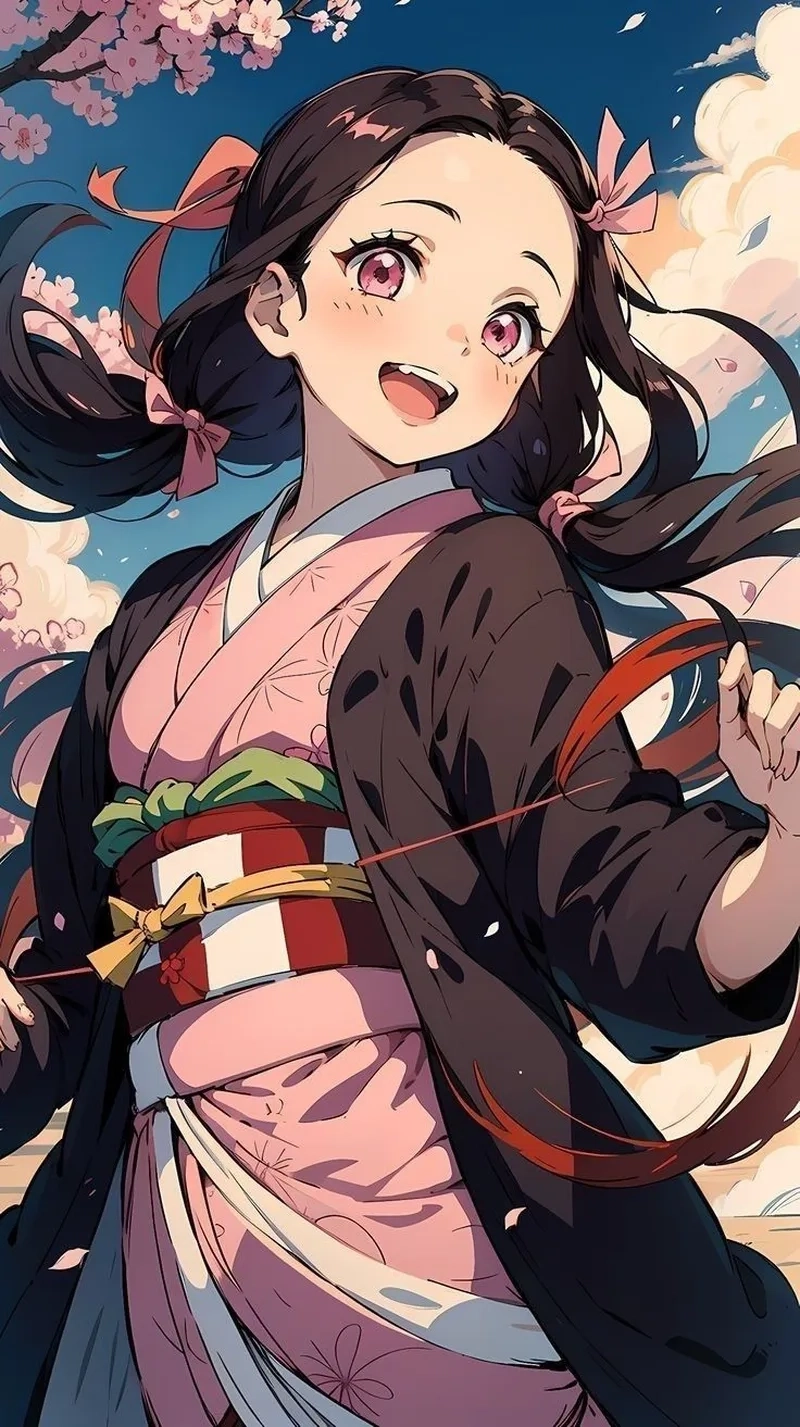 Nezuko avatar cho fan Diệt Quỷ chất lượng
