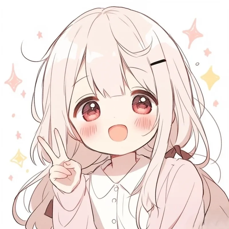 Ảnh anime nữ chibi nổi bật trong từng sắc thái
