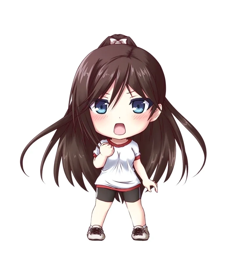 Anime chibi nữ đáng yêu với phong cách riêng biệt