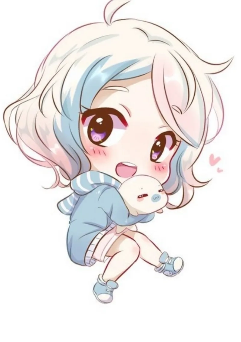 Hình con gái cute chibi dễ thương đầy cuốn hút