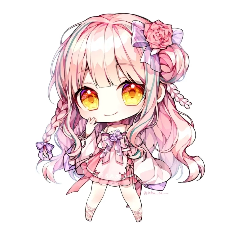 Ảnh chibi nữ lạnh lùng hút ánh nhìn ngay lập tức