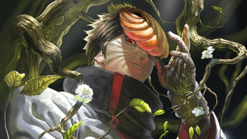 Hình Obito Lục Đạo cực kỳ mạnh mẽ và tàn khốc