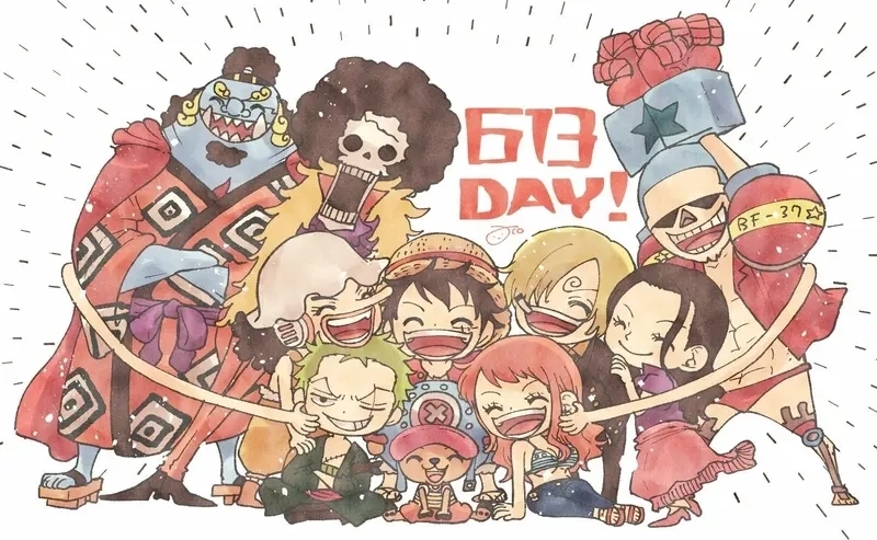 Nhân vật One Piece chibi được fan vẽ siêu dễ thương