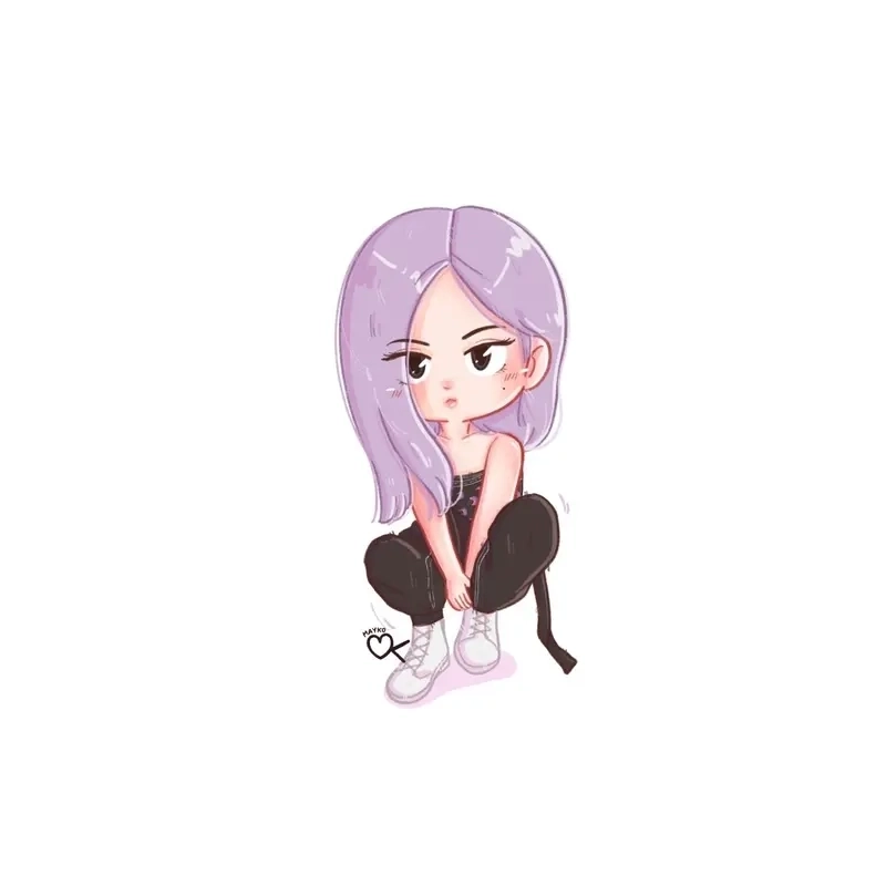 Apt Rose chibi mang nét dễ thương độc đáo lạ lẫm