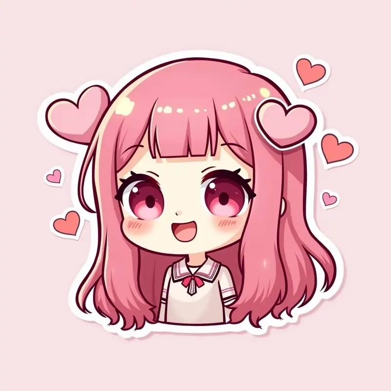 Rose chibi apt với nét biểu cảm đầy tinh tế